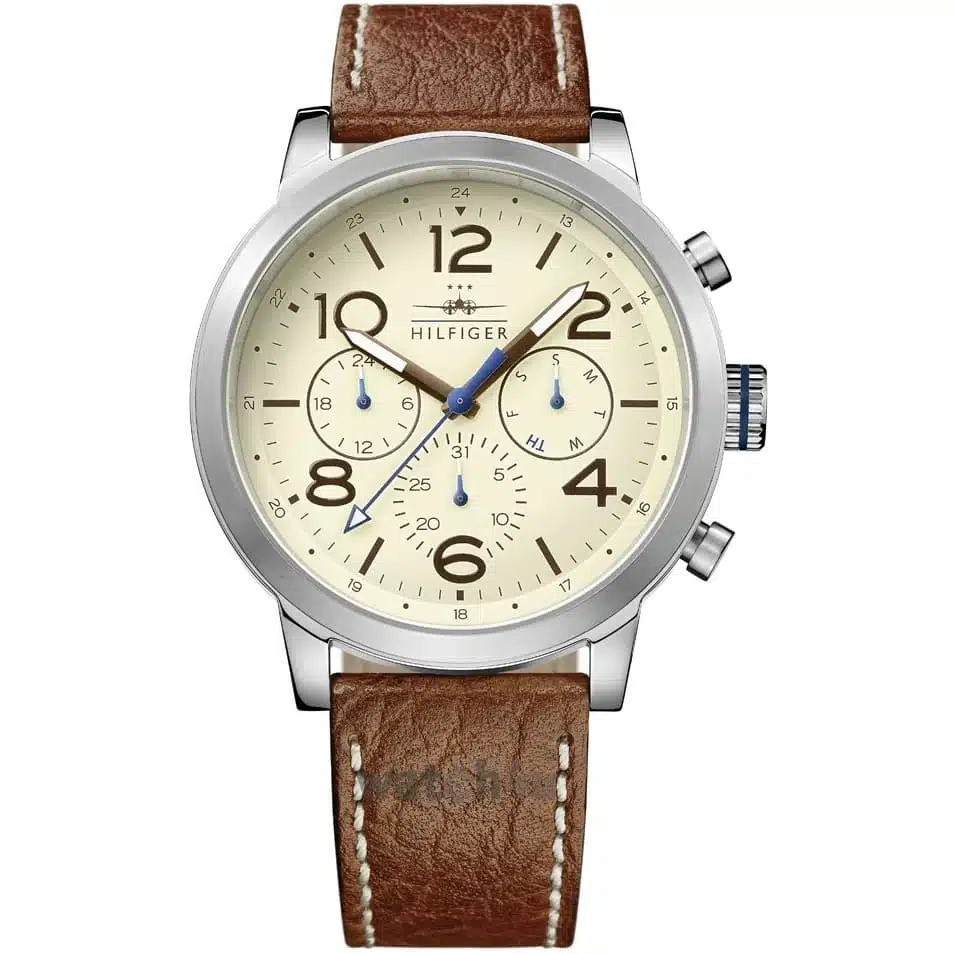 1791230-tommy-hilfiger-watch-men-brown-leather-jake.jpg.webp ساعة تومى هيلفيغر للرجال 1791230 - الصورة 1