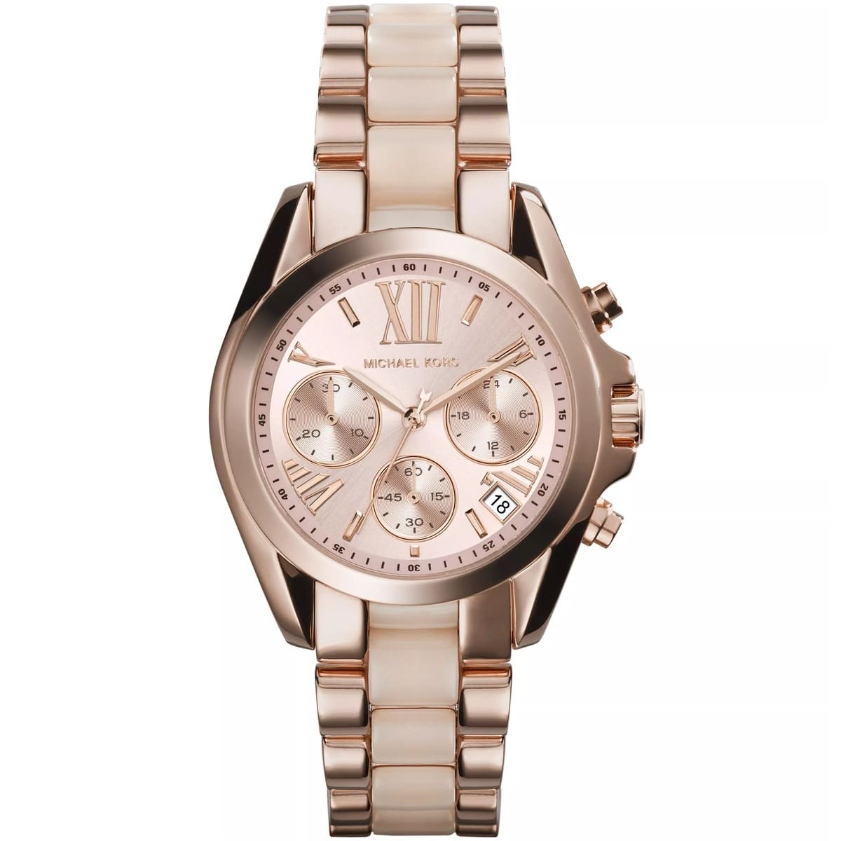 mk6066-michael-kors-watch-women-rose-gold-metal-bradshaw.jpg ساعة مايكل كورس للنساء MK6066 - الصورة 1