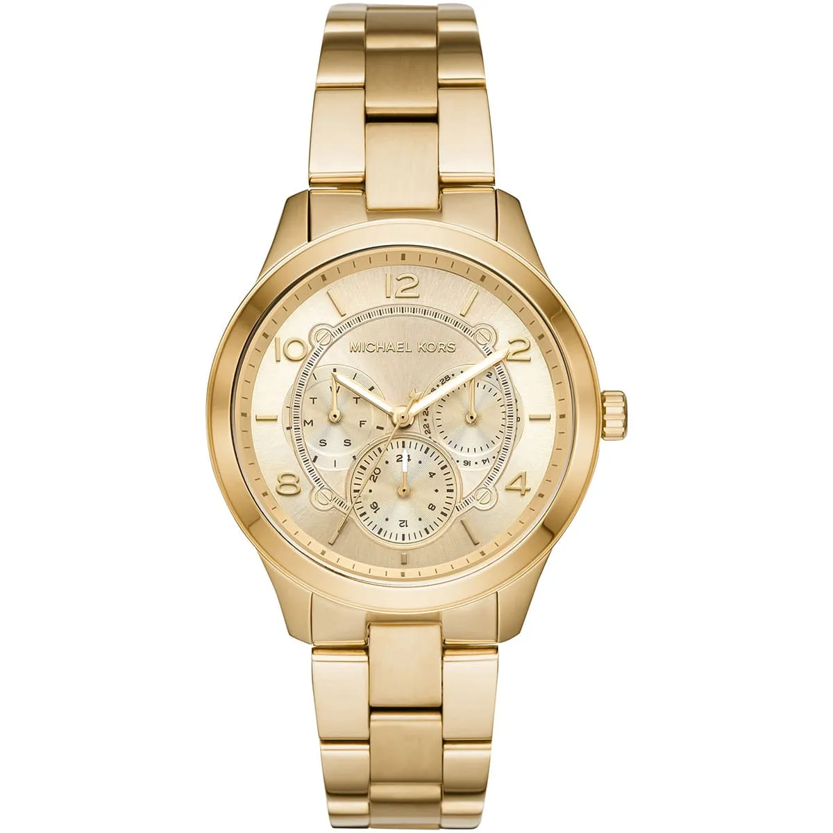 mk6588-michael-kors-watch-women-gold-dial-metal-stainless-steel-golden-strap-quartz-battery-analog-runway.webp ساعة مايكل كورس للنساء MK6588 - الصورة 1