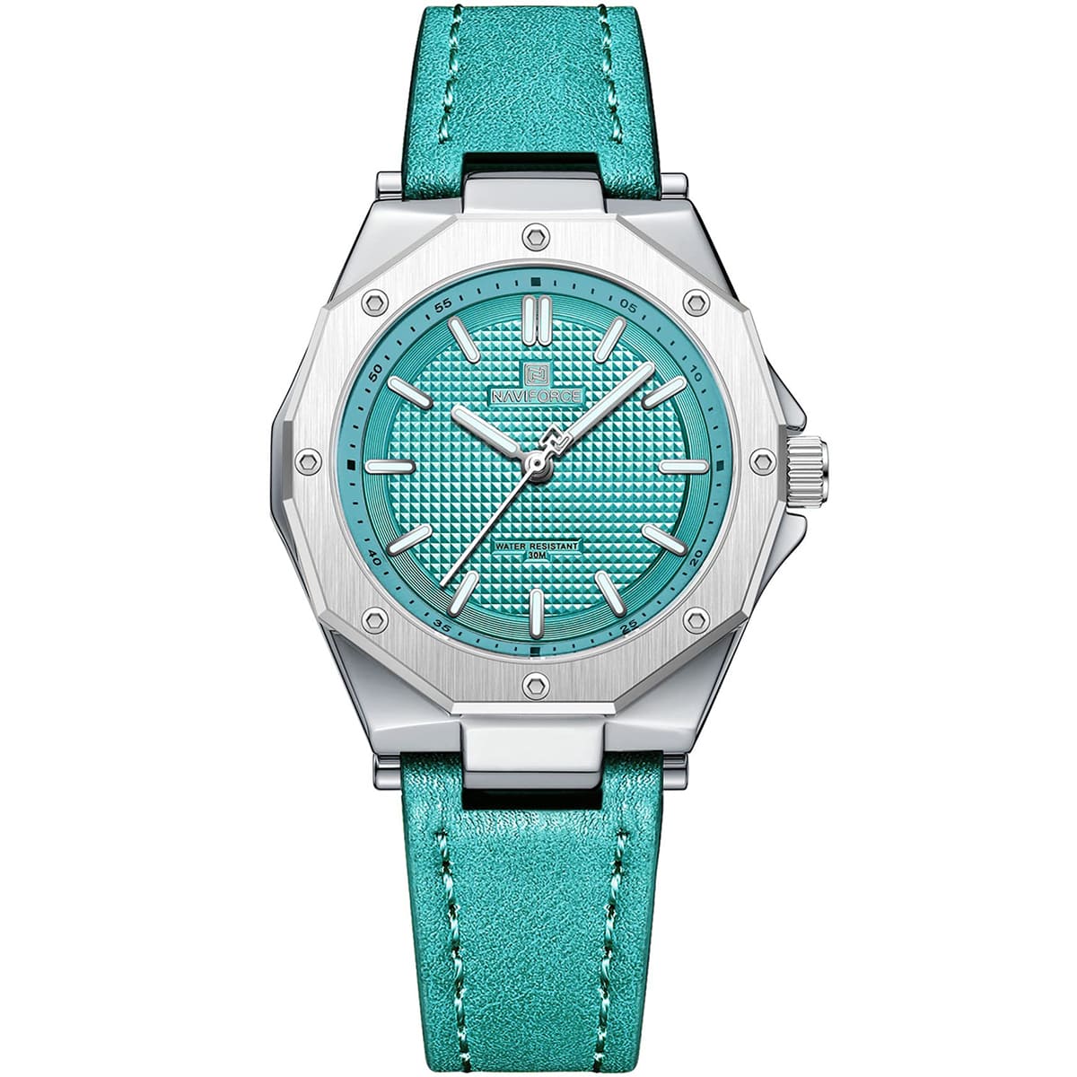nf5026-s-be-be-naviforce-watch-women-blue-dial-leather-strap-quartz-battery-analog-water-resistant-30m-for-dream.jpg ساعة نافي فورس حريمي NF5026-S-BE-BE - الصورة 1