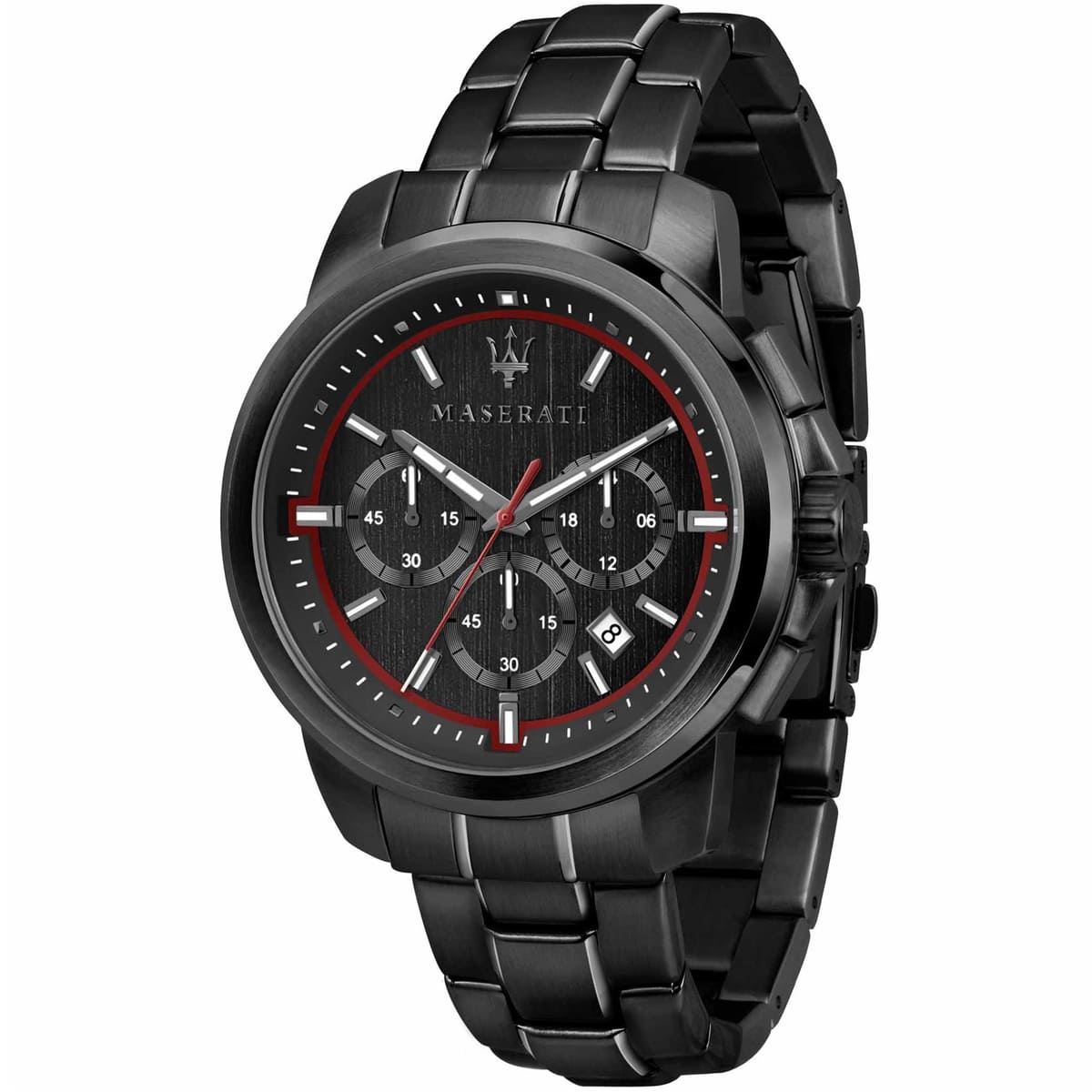 r8873621014-maserati-watch-men-black-dial-metal-stainless-steel-strap-quartz-battery-analog-chronograph-successo.jpg ساعة مازيراتي للرجال R8873621014 - الصورة 1