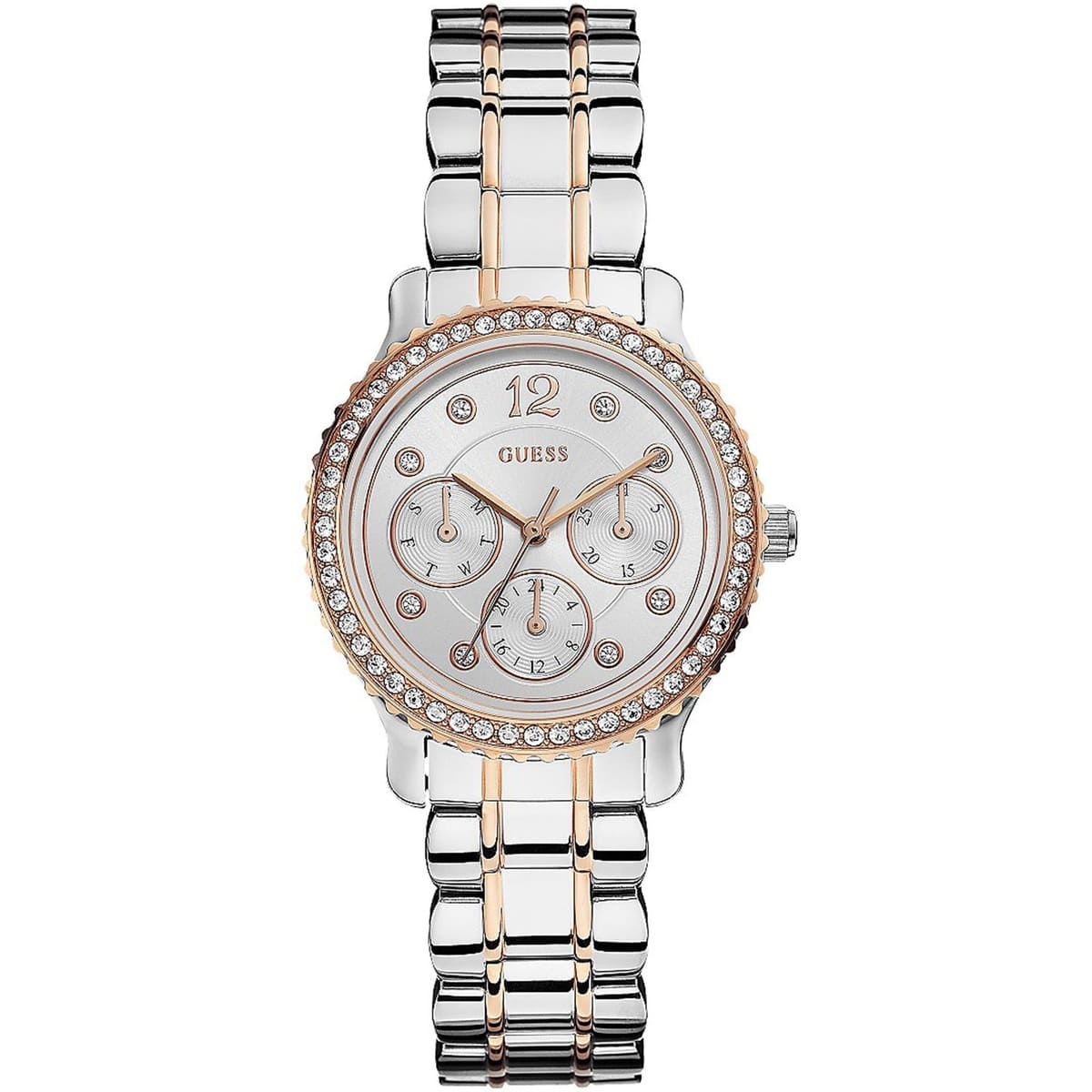 w0305l3-guess-watch-women-silver-rose-gold-metal-enchanting.jpg ساعة جيس للنساء W0305L3 - الصورة 1