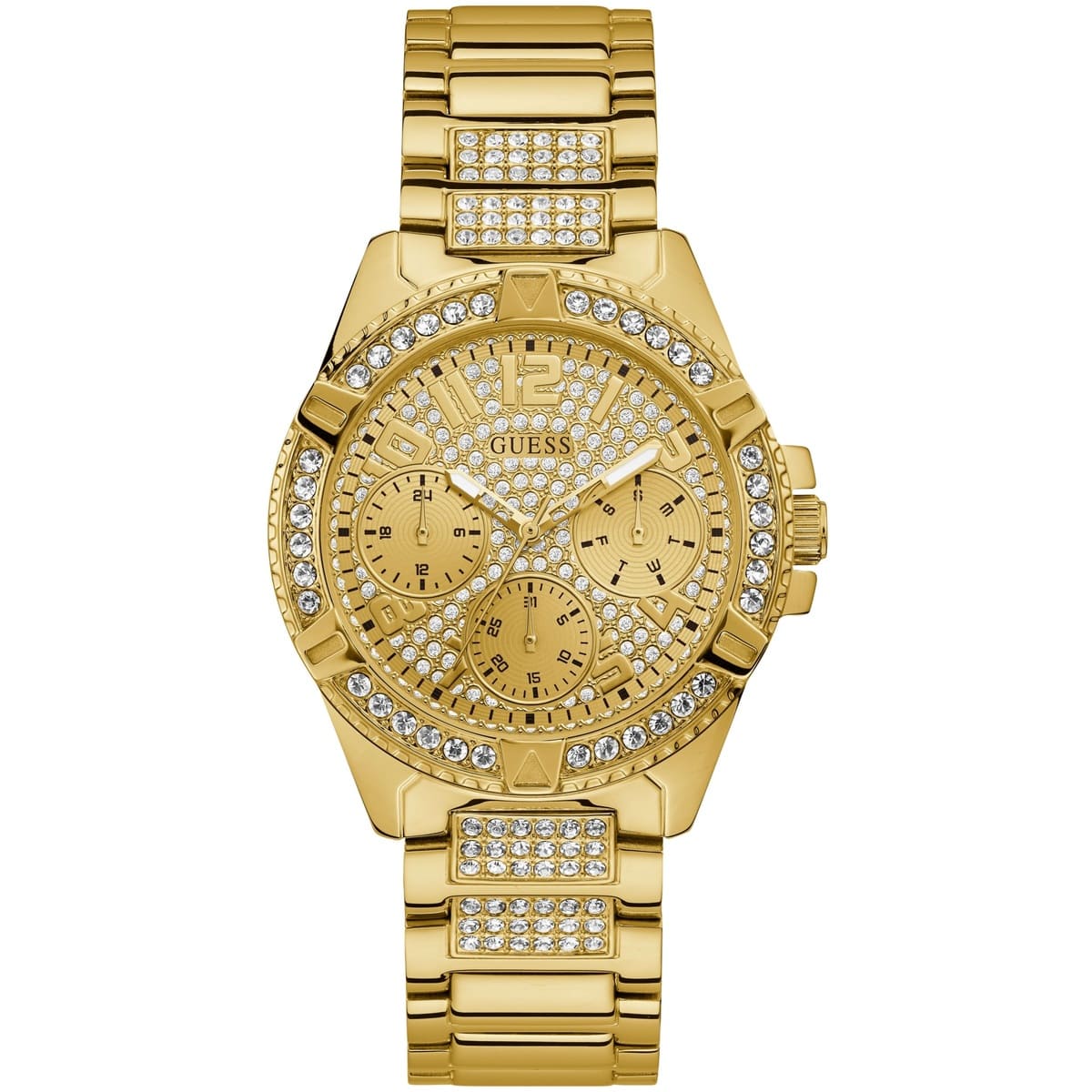 w1156l2-guess-watch-women-gold-metal-lady-frontier.jpg ساعة جيس للنساء W1156L2 - الصورة 1